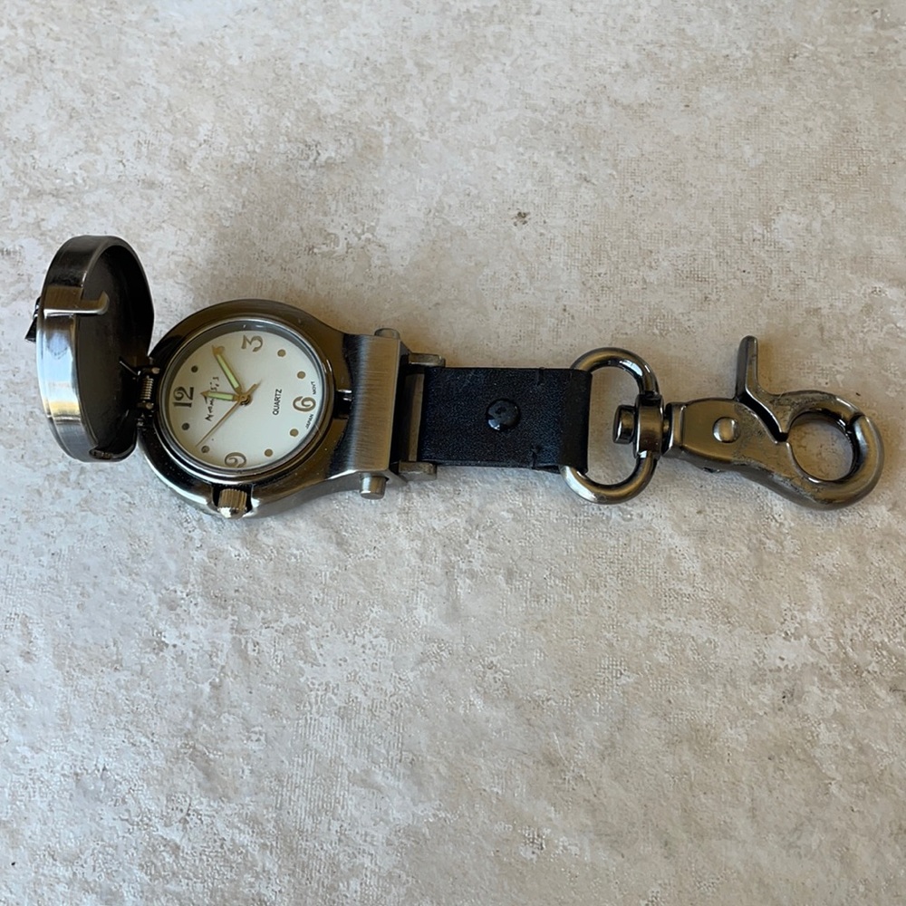 Nemesis pocket Watch battery Gunmetal